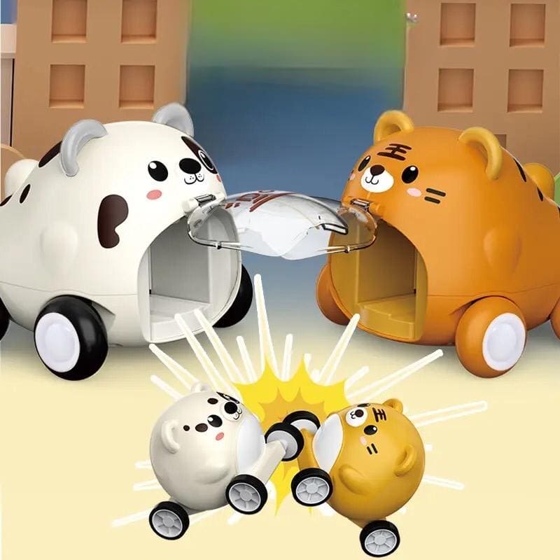 Montessori Baby Toy Car, Animals Pull Back Cars, Cute Pet Catapult Car Toy, Mini Inertia Car, Cartoon Push Press Power Toy, Plastic Push and Go Car, Funny Animals Pull Back Cars for Kids, Parent Child Interactive Toy Montessori Baby Toy Car, Animals Pull Back Cars, Cute Pet Catapult Car Toy, Mini Inertia Car, Cartoon Push Press Power Toy, Plastic Push and Go Car, Funny Animals Pull Back Cars for Kids, Parent Child Interactive Toy
